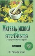 Materia Medica for Students di Dr Pameeta Uniyal edito da B Jain Publishers Pvt Ltd