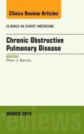 COPD, An Issue of Clinics in Chest Medicine di Peter J. Barnes edito da Elsevier - Health Sciences Division