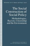 The Social Construction of Social Policy di Colin Samson edito da Palgrave Macmillan