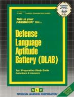 Defense Language Aptitude Battery (Dlab) di National Learning Corporation edito da NATL LEARNING CORP