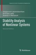 Stability Analysis of Nonlinear Systems di Vangipuram Lakshmikantham, Srinivasa Leela, Anatoly A. Martynyuk edito da Springer International Publishing