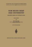 Vom Neuen Geist der Universität edito da Springer Berlin Heidelberg