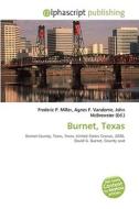 Burnet, Texas edito da Vdm Publishing House