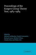 Proceedings of the Rutgers Group Theory Year, 1983 1984 edito da Cambridge University Press