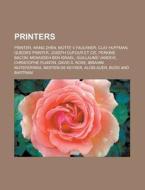 Printers: Printer, Wang Zhen, Motte V Fa di Books Group edito da Books LLC, Wiki Series