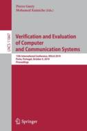 Verification and Evaluation of Computer and Communication Systems edito da Springer International Publishing