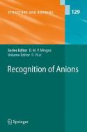 Recognition of Anions edito da Springer-Verlag GmbH