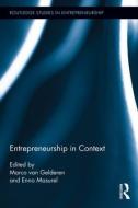 Entrepreneurship in Context di Marco van Gelderen edito da Routledge