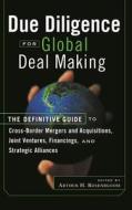 Due Diligence Global Deal Making di Rosenbloom edito da John Wiley & Sons