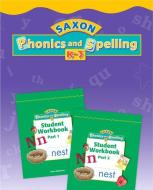 Saxon Phonics & Spelling 1: Workbook Materials di Simmons edito da SAXON