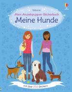 Mein Anziehpuppen-Stickerbuch: Meine Hunde di Fiona Watt edito da Usborne Verlag