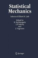 Statistical Mechanics di E. H. Lieb edito da Springer Berlin Heidelberg