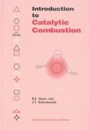 Introduction to Catalytic Combustion di R. E. Hayes, S.T. Kolaczkowski edito da Taylor & Francis Ltd