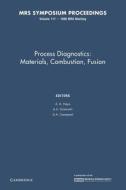 Process Diagnostics: Volume 117 edito da Cambridge University Press