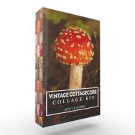 Vintage Cottagecore Collage Kit: 60 (4 × 6) Cards to Make Your Space Feel Beautiful, Natural, and Timeless! di Adams Media edito da ADAMS MEDIA