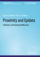 Proximity and Epidata di Brian C. O'Connor, Laurie J. Bonnici edito da Springer International Publishing