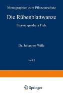 Die Rübenblattwanze di Johannes Wille edito da Springer Berlin Heidelberg