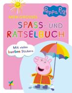 Peppa Pig . Mein großes Spaß- und Rätselbuch di Svenja Dieken edito da Schwager und Steinlein