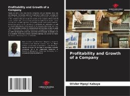Profitability and Growth of a Company di Olivier Mpoyi Kabuya edito da Our Knowledge Publishing