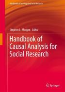 Handbook of Causal Analysis for Social Research edito da Springer Netherlands