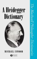 Heidegger Dictionary di Inwood edito da John Wiley & Sons