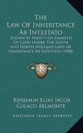 The Law of Inheritance AB Intestato: Shown by Ninety-Six Examples of Cases Under the South and North Holland Laws of Inheritance AB Intestato (1908) di Benjamin Elias Jacob Colaco Belmonte edito da Kessinger Publishing