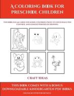 Craft Ideas (a Coloring Book For Preschool Children) di James Manning edito da Simon Hildrew