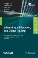 E-learning, E-education, And Online Training edito da Springer Nature Switzerland Ag