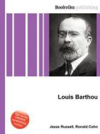 Louis Barthou edito da Book On Demand Ltd.