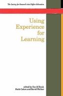 Using Experience For Learning di David Boud edito da McGraw-Hill Education