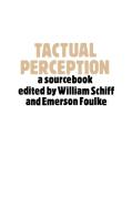 Tactual Perception edito da Cambridge University Press