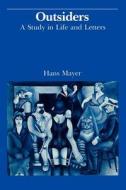 Outsiders di Hans Mayer edito da Mit Press Ltd