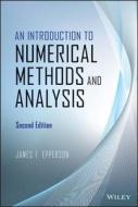 An Introduction to Numerical Methods and Analysis di James F. Epperson edito da John Wiley & Sons