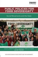 Public Policies for Food Sovereignty edito da Taylor & Francis Ltd