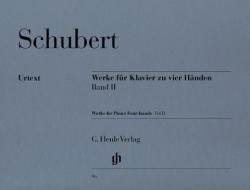 Werke für Klavier zu vier Händen Band II di Franz Schubert edito da Henle, G. Verlag