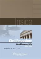 Inside Civil Procedure: What Matters and Why di Howard M. Erichson edito da ASPEN PUBL