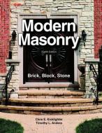 Modern Masonry: Brick, Block, Stone di Clois E. Kicklighter edito da GOODHEART WILLCOX CO