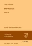 Der Psalter di Notker Der Deutsche edito da De Gruyter