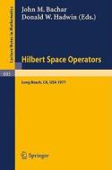 Hilbert Space Operators edito da Springer Berlin Heidelberg