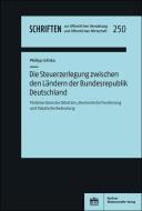 Die Steuerzerlegung zwischen den Ländern der Bundesrepublik Deutschland di Philipp Glinka edito da BWV Berliner-Wissenschaft