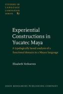 Experiential Constructions In Yucatec Maya di Elisabeth Verhoeven edito da John Benjamins Publishing Co