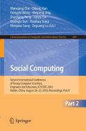 Social Computing edito da Springer Singapore