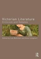 Victorian Literature di Lee Behlman edito da Taylor & Francis Ltd