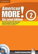 Cassidy, H: American More! Six-Level Edition Level 2 Teacher di Hannah Cassidy edito da Cambridge University Press