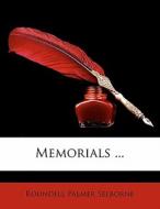 Memorials ... di Roundell Palmer Selborne edito da Nabu Press