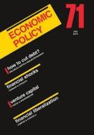 Economic Policy edito da John Wiley And Sons Ltd