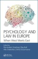 Psychology and Law in Europe edito da Taylor & Francis Inc