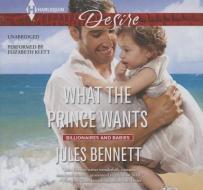 What the Prince Wants di Jules Bennett edito da Harlequin Audio