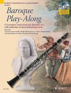 Baroque Play-along For Clarinet di Max Charles Davies edito da Schott Music Ltd