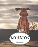 Notebook: Rabbit: Dot-Grid, Graph Grid, Lined, Blank Paper: Socute: Journal Diary, 110 Pages, 8 X 10 di Lucy Hayden edito da Createspace Independent Publishing Platform